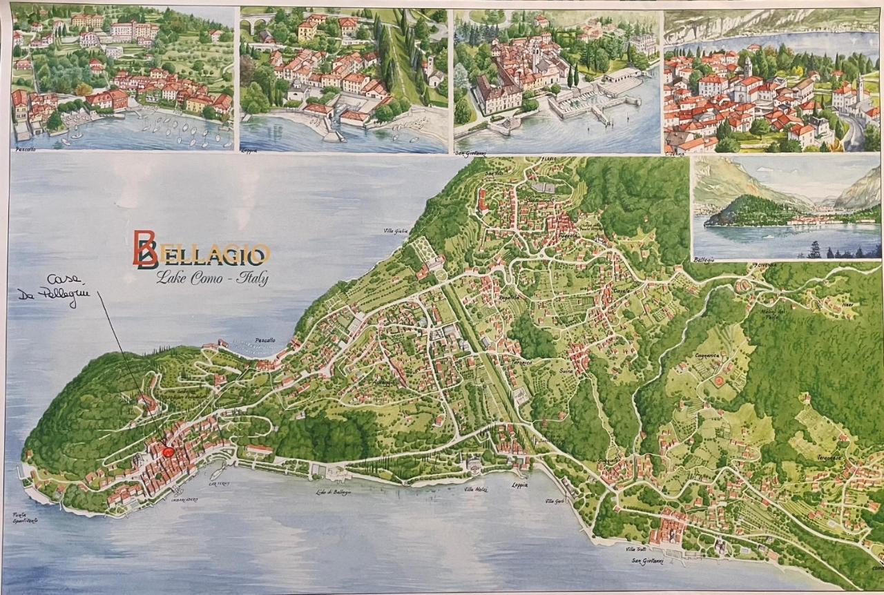 Casa De Pellegrin Bellagio Lake Como Bagian luar foto